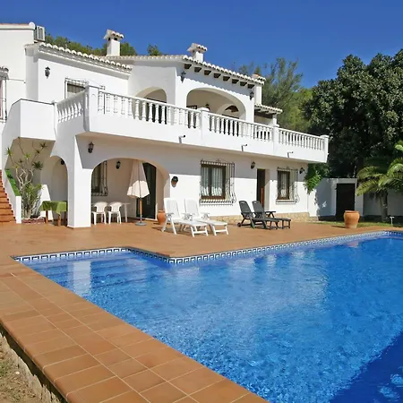 Clasica Con Piscina Privada Y Jardin, Cerca De La Playa En Moraira - Hisp-216-209 *